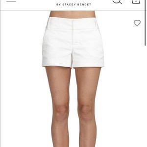 Alice + Olivia Cady Shorts White